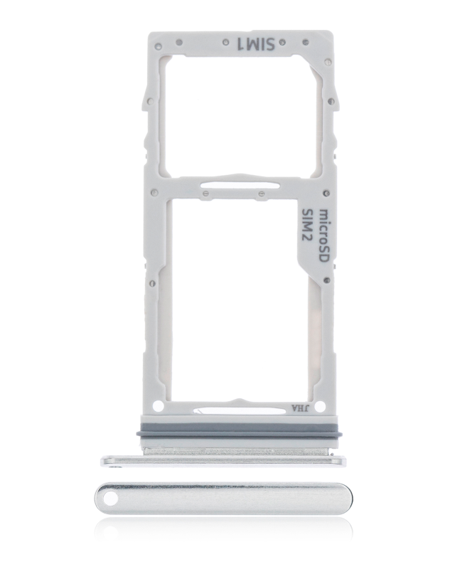 Carrellino doppia SIM per Samsung Galaxy S10 Lite (Prism Bianco)