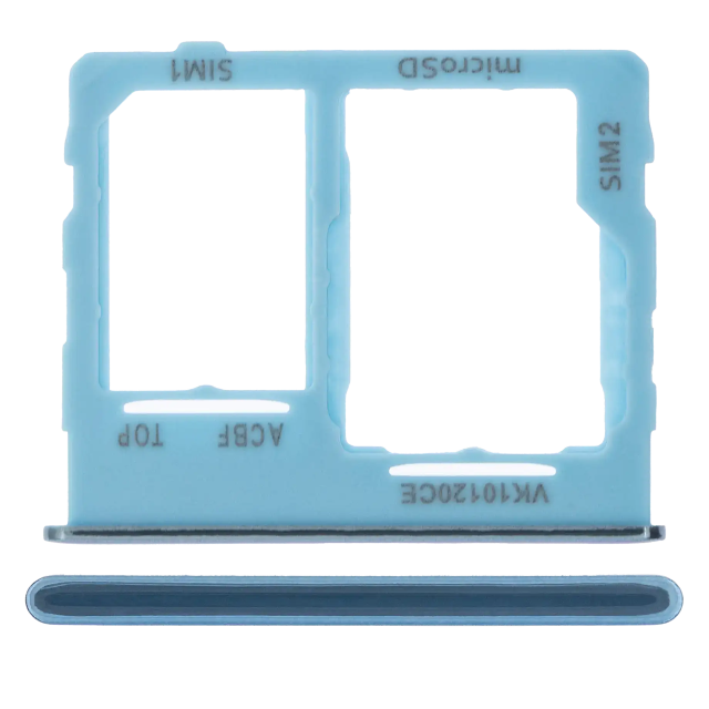 Carrellino doppia SIM per Samsung Galaxy A32 5G (A326 / 2021) (Awesome Blu)