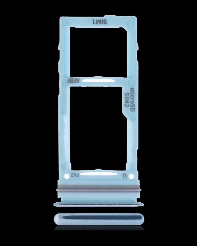 Carrellino doppia SIM per Samsung Galaxy A72 (A725 / 2021) (Awesome Blu)