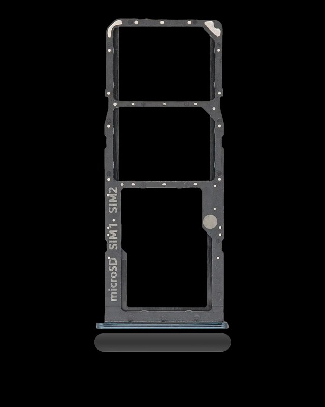 Carrellino doppia SIM per Samsung Galaxy A71 (A715 / 2020) (Prism Crush Nero)