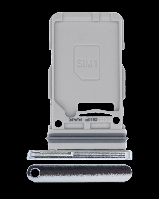 Carrellino SIM singola per Samsung Galaxy S21 Ultra (Phantom Argento)