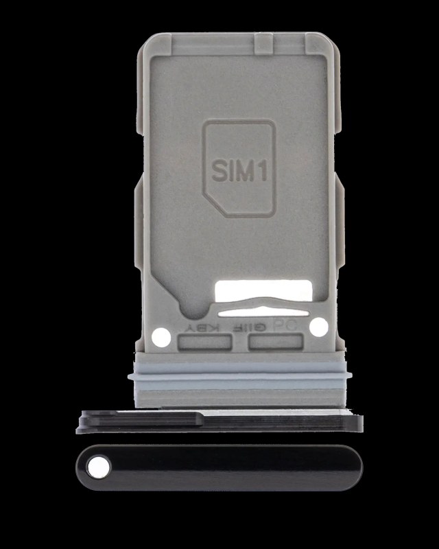 Carrellino SIM singola per Samsung Galaxy S21 Ultra (Phantom Nero)