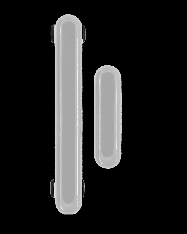 Hard Buttons (Accensione / Volume) per Samsung Galaxy A90 5G (A908 / 2019) (Bianco)