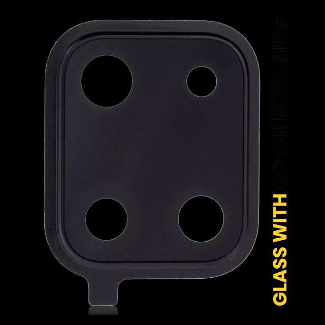 Lente fotocamera posteriore con Cover Cornice Ring per Samsung Galaxy Note 10 Lite (tutti i colori)