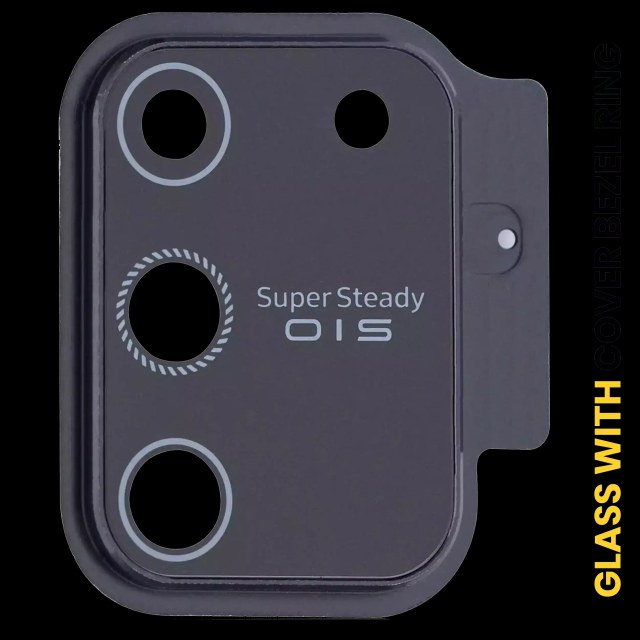 Lente fotocamera posteriore con Cover Cornice Ring per Samsung Galaxy S10 Lite (tutti i colori)