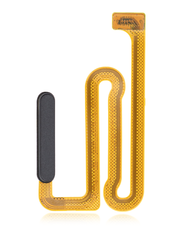 Fingerprint Reader con flat per Samsung Galaxy A12 (A125 / 2020) (Nero)