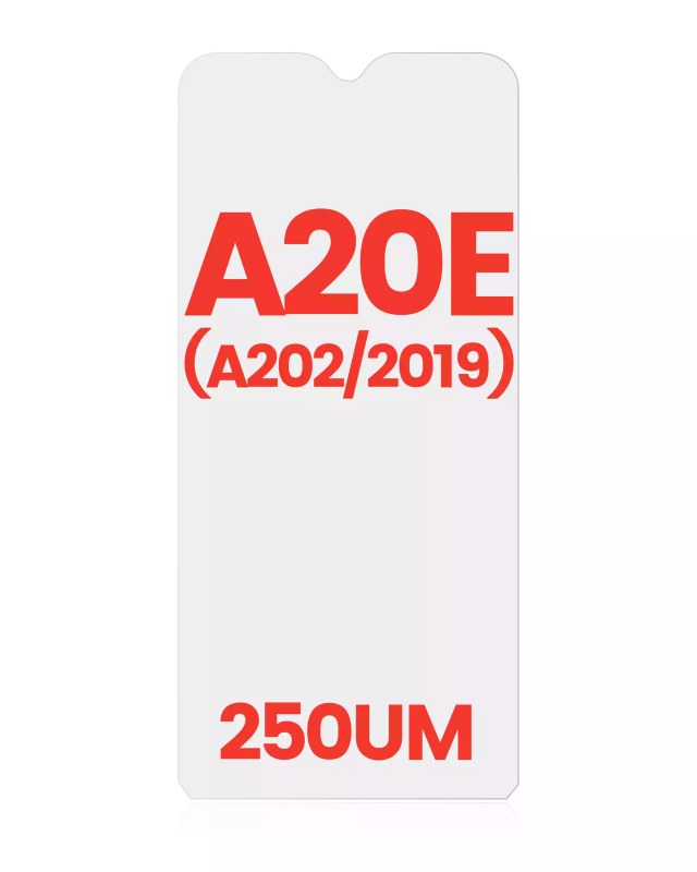 OCA per Samsung Galaxy A20E (A202 / 2019) (10 pezzi) (250um)