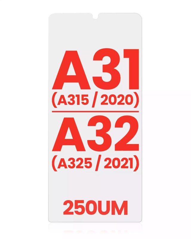 OCA per Samsung Galaxy A31 (A315 / 2020) / A32 (A325 / 2021) (10 pezzi) (250um)