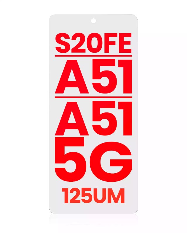 OCA per Samsung Galaxy S20 FE / A51 / A51 5G (10 pezzi)