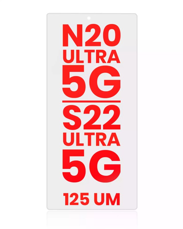 OCA per Samsung Galaxy Note 20 Ultra 5G / S22 Ultra 5G (10 pezzi) (125um)