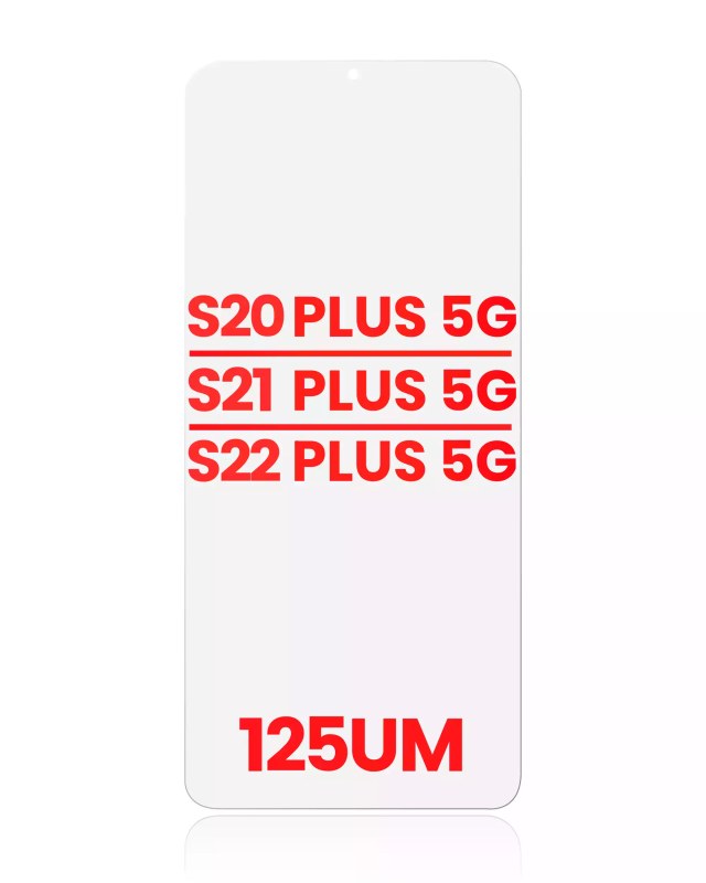 OCA per Samsung Galaxy S20 Plus 5G / S21 Plus 5G / S22 Plus 5G (10 pezzi) (125um)
