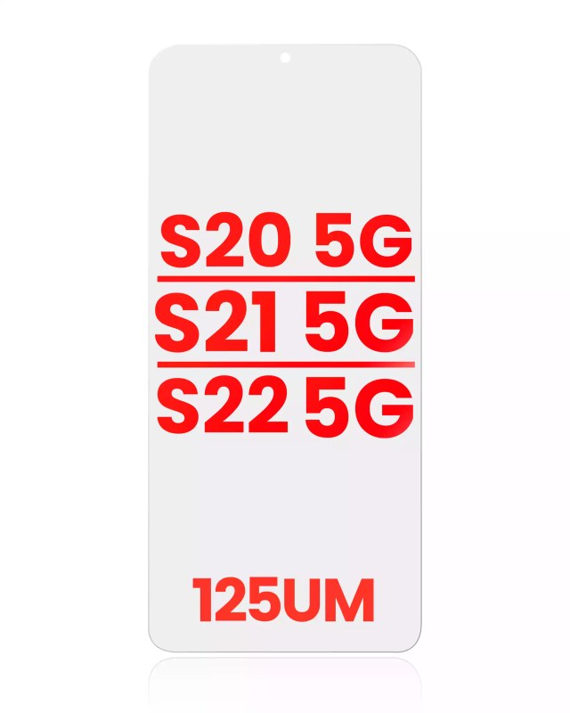 OCA per Samsung Galaxy S20 5G / S21 5G / S22 5G (10 pezzi) (125um)