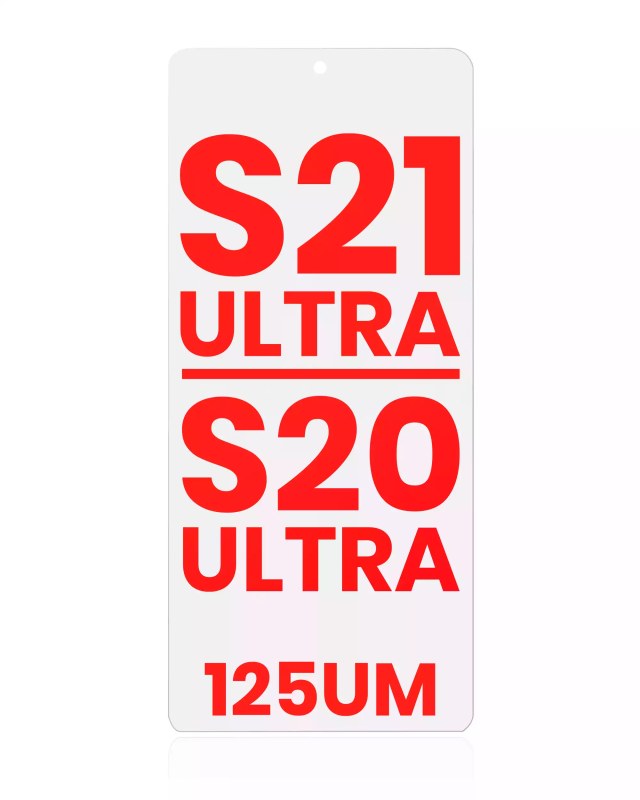 OCA per Samsung Galaxy S21 Ultra / S20 Ultra (10 pezzi) (125um)