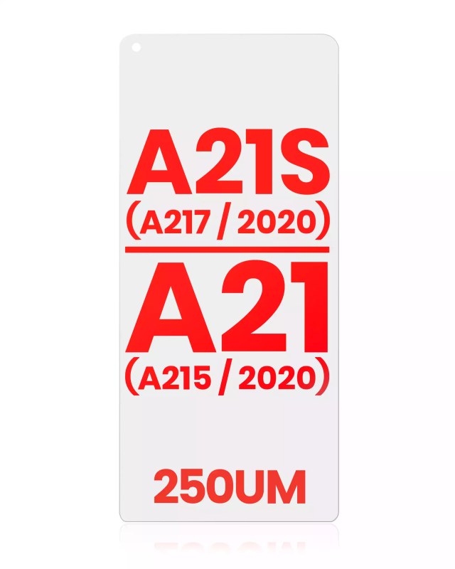 OCA per Samsung Galaxy A21S (A217 / 2020) / A21 (A215 / 2020) (10 pezzi) (250um)
