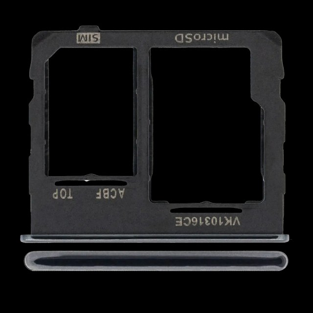 Carrellino SIM singola per Samsung Galaxy A32 5G (A326 / 2021) (Awesome Nero)