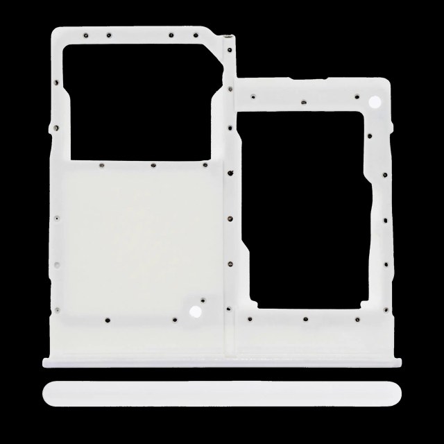 Carrellino SIM singola per Samsung Galaxy A20E (A202 / 2019) (Bianco)