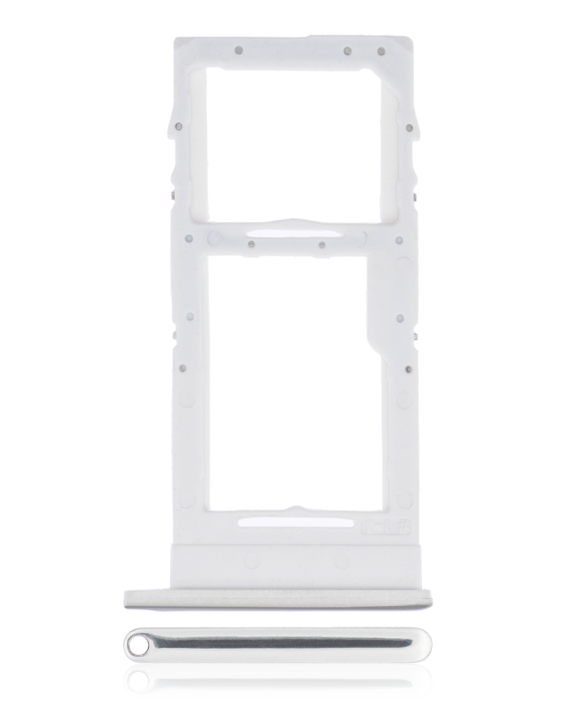 Carrellino SIM singola per Samsung Galaxy A51 5G (A516 / 2020) (Prism Cube Bianco)