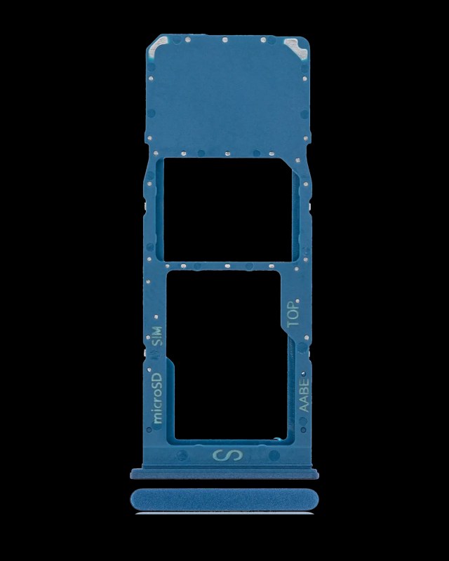 Carrellino SIM singola per Samsung Galaxy A02 (A022 / 2020) (Blu)