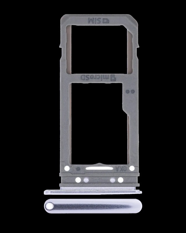 Carrellino SIM singola per Samsung Galaxy S8 / S8 Plus (Orchid Grigio)
