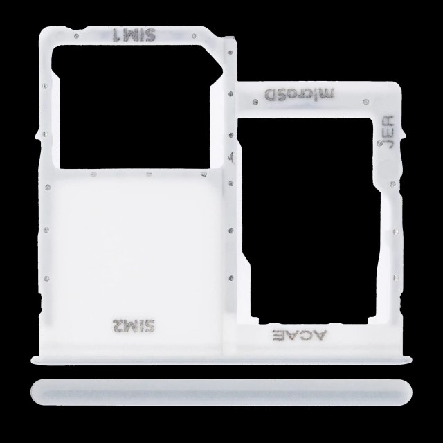 Carrellino SIM singola per Samsung Galaxy A31 (A315 / 2020) (Prism Crush Bianco)