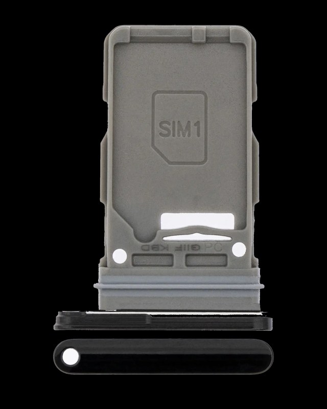 Carrellino SIM singola per Samsung Galaxy S21 Plus (Phantom Nero)