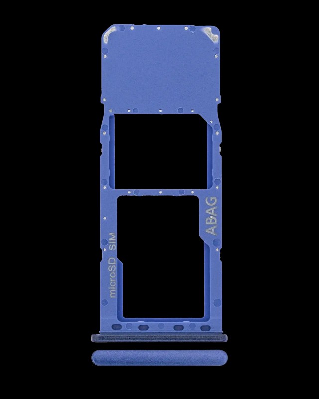 Carrellino SIM singola per Samsung Galaxy A21S (A217 / 2020) (Blu)