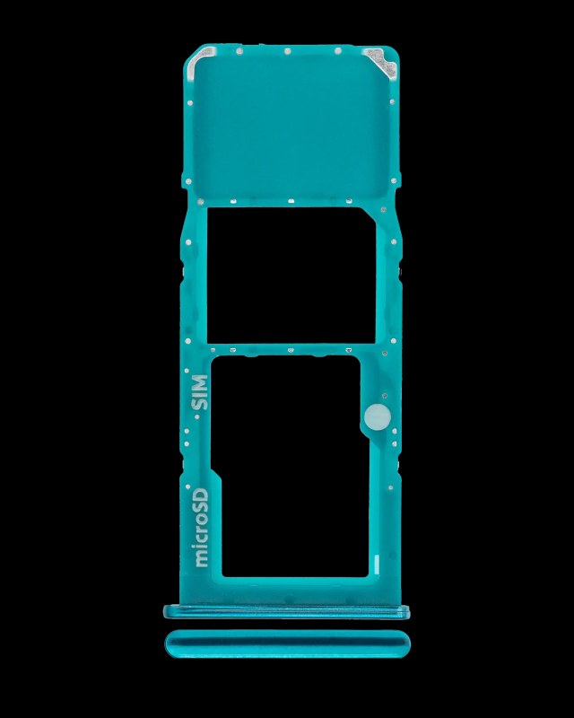 Carrellino SIM singola per Samsung Galaxy A50S (A507 / 2019) (Prism Crush Verde)