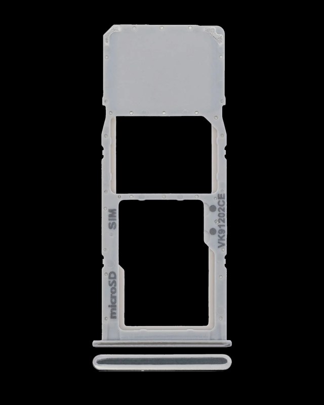 Carrellino SIM singola per Samsung Galaxy A51 4G (A515 / 2019) (Prism Crush Bianco)