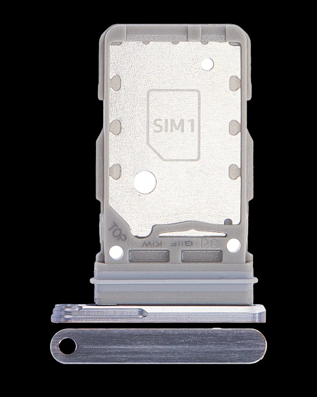 Carrellino doppia SIM per Samsung Galaxy S21 Ultra (Phantom Titanio)