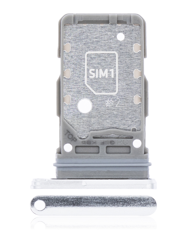Carrellino doppia SIM per Samsung Galaxy S21 5G (Phantom Bianco)