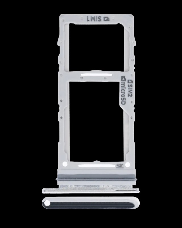 Carrellino doppia SIM per Samsung Galaxy A71 5G (A716 / 2020) (Prism Cube Argento)