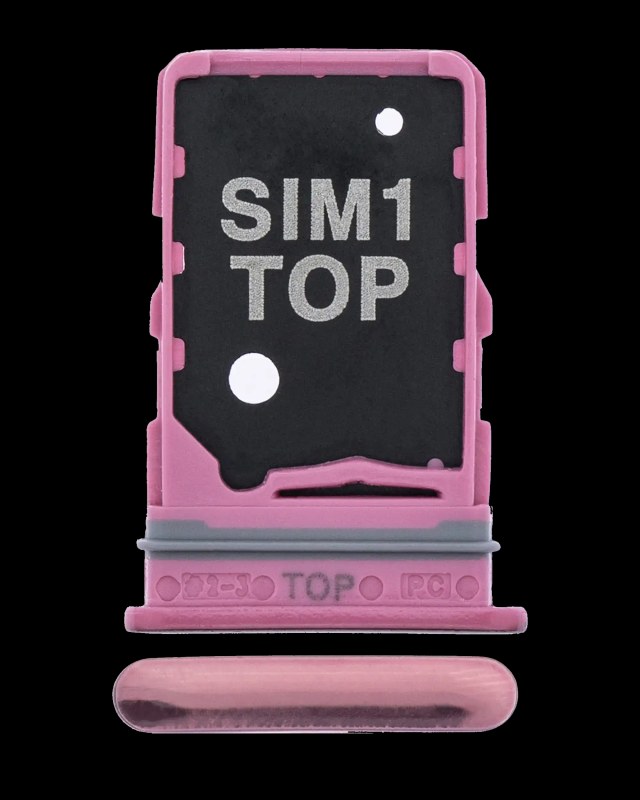 Carrellino doppia SIM per Samsung Galaxy A80 (A805 / 2019) (Rosa)