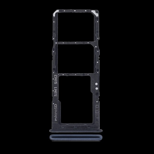 Carrellino doppia SIM per Samsung Galaxy A30S (A307 / 2019) (Nero)