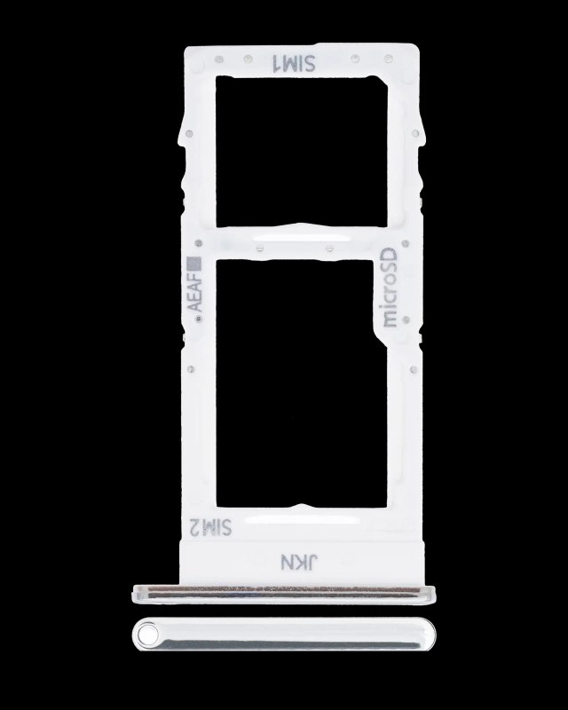 Carrellino doppia SIM per Samsung Galaxy A51 5G (A516 / 2020) (Prism Cube Bianco)