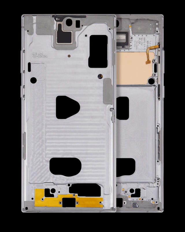 Frame centrale per Samsung Galaxy Note 10 Plus (Aura Bianco)
