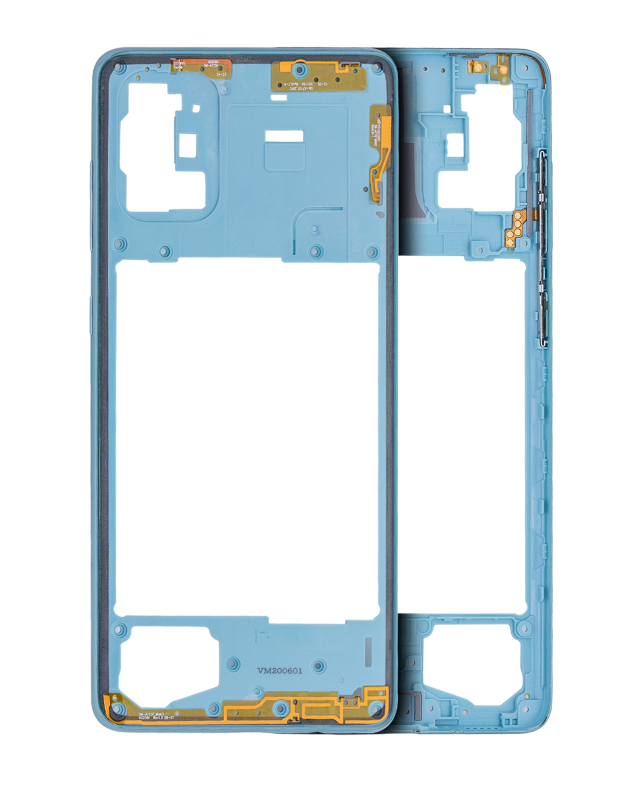 Frame centrale per Samsung Galaxy A71 (A715 / 2020) (Prism Crush Blu)