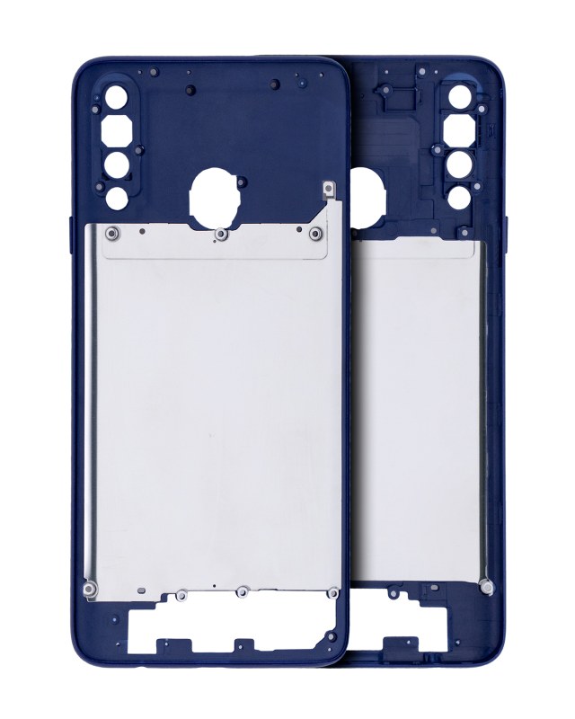 Frame centrale per Samsung Galaxy A20S (A207 / 2019) (Blu)