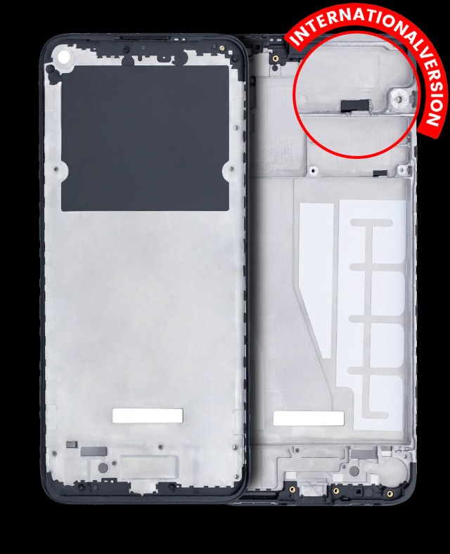 LCD-Frame per Samsung Galaxy A11 (A115 / 2020) (International Version)