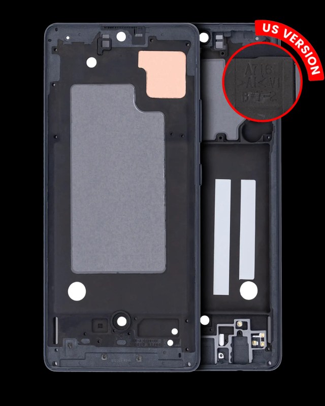 Frame centrale per Samsung Galaxy A71 5G (US Version) (Prism Cube Nero)