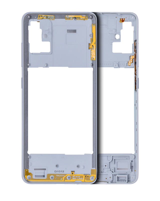 Frame centrale per Samsung Galaxy A51 4G (A515 / 2019) (Prism Crush Bianco)