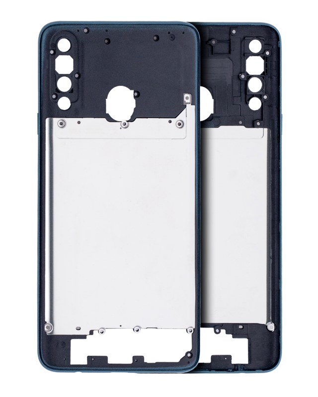 Frame centrale per Samsung Galaxy A20S (A207 / 2019) (Verde)