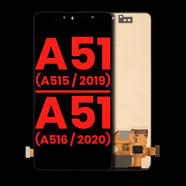 Display OLED completo senza Frame per Samsung Galaxy A51 4G (A515 / 2019) / 5G (A516 / 2020) (6.46") (tutti i colori)