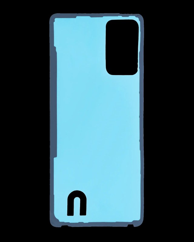 Adesivo cover posteriore per Samsung Galaxy A72 (A725 / 2021) (10 pezzi)