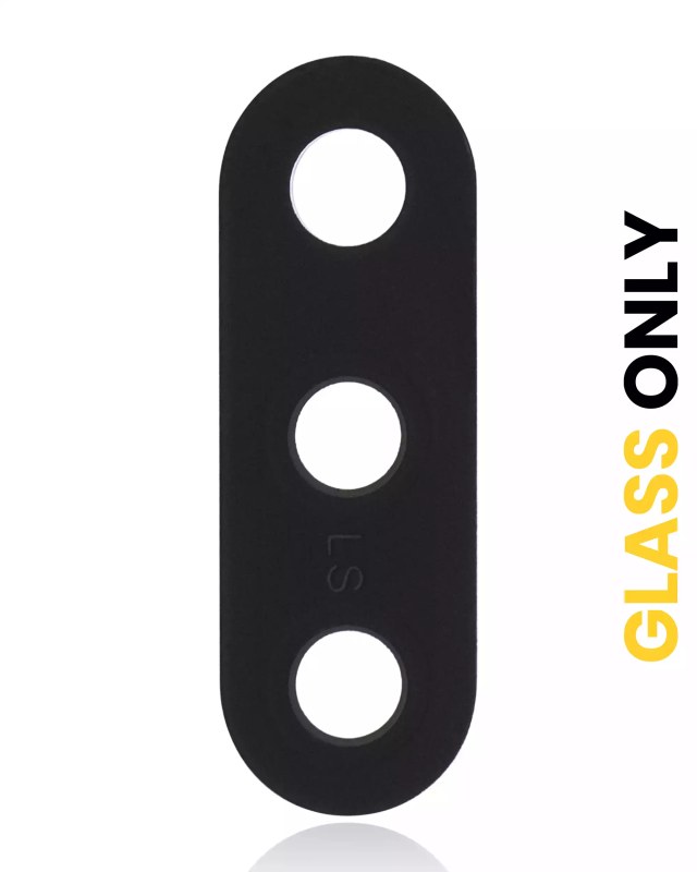 Lente fotocamera posteriore (solo vetro) con adesivo per Samsung Galaxy A01 (A015 / 2020) (tutti i colori) (10 pezzi)