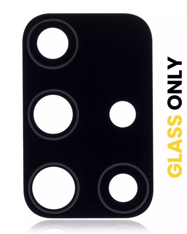 Lente fotocamera posteriore (solo vetro) con adesivo per Samsung Galaxy A71 4G (A715 / 2019) / A71 5G (A716 / 2020) (10 pezzi)