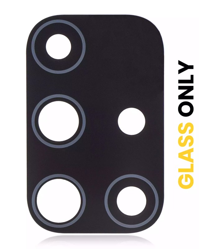 Lente fotocamera posteriore (solo vetro) con adesivo per Samsung Galaxy M51 (M515 / 2020) (10 pezzi)