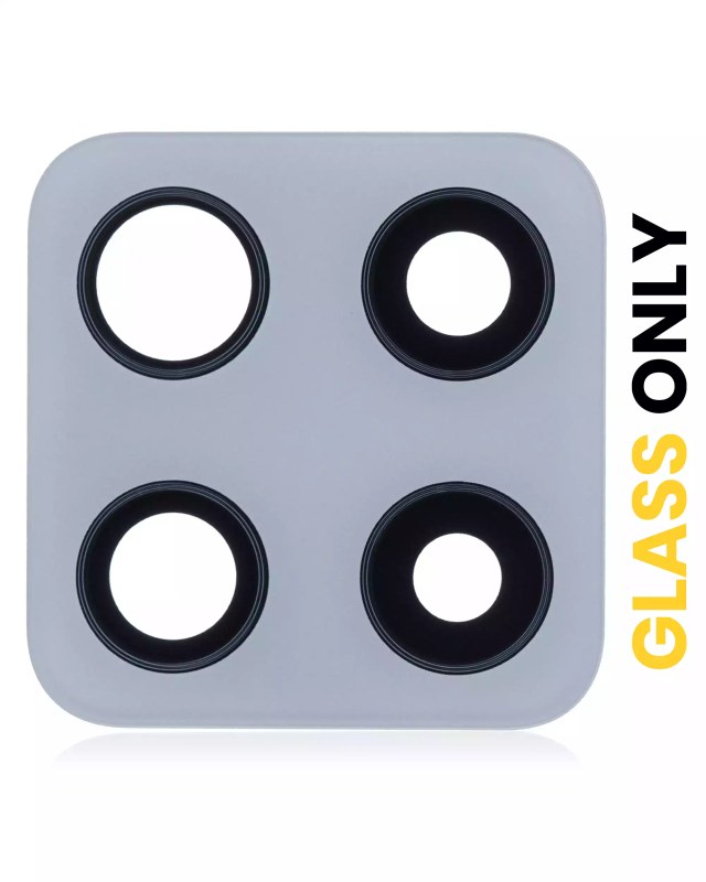 Lente fotocamera posteriore (solo vetro) con adesivo per Samsung Galaxy A42 5G (A426 / 2020) (Prism Dot Grigio) (10 pezzi)