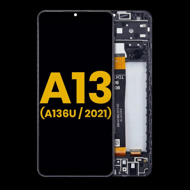 Display LCD completo con Frame per Samsung Galaxy A13 5G (A136U / 2021) (Refurbished) (tutti i colori)