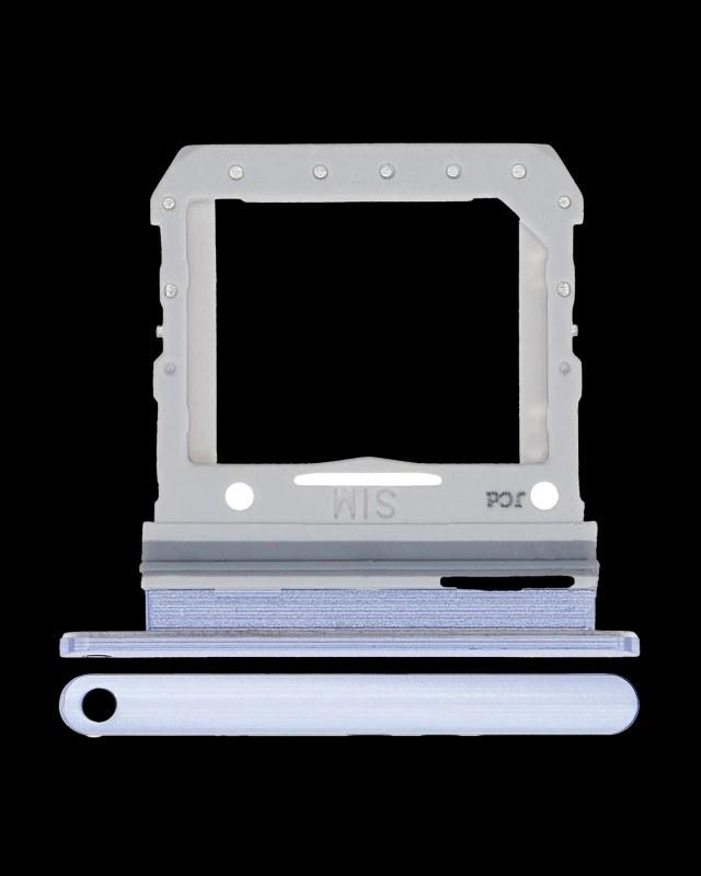 Carrellino SIM singola per Samsung Galaxy Z Flip 4G (F700) / Z Flip 5G (F707) (Mirror Viola)