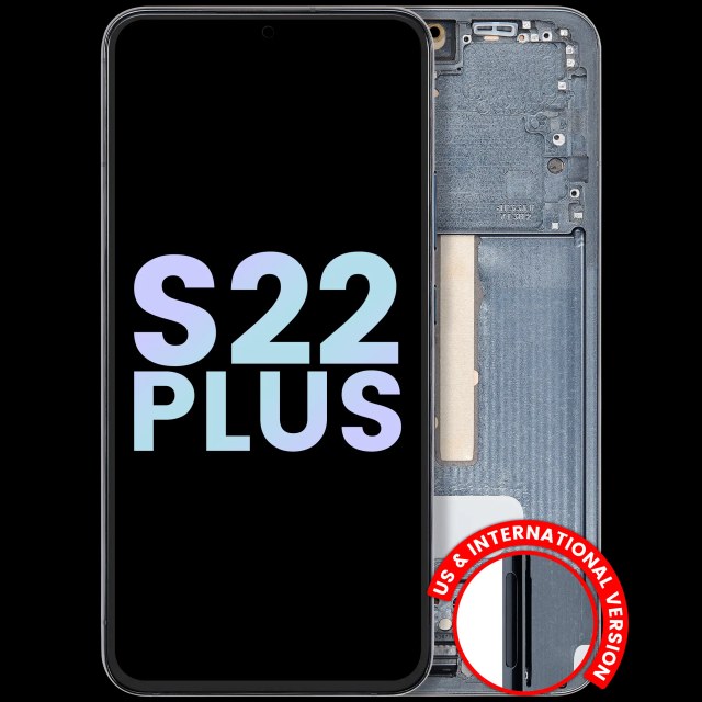 Display OLED completo con Frame per Samsung Galaxy S22 Plus 5G (Service Pack) (Verde)